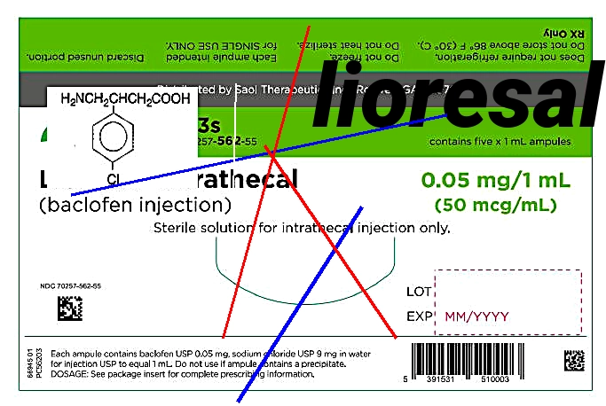 Lioresal acheter